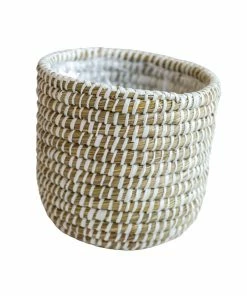 Accent Decor Natural Stacked Baskets Home Decor