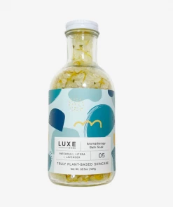 Cait + Co Patchouli Litsea + Lavender Salt Soak