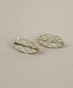 Fashion City Bronx Print Studs