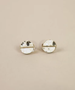 Fashion City Bronx Print Studs
