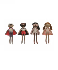 Creative Co-op Super Hero Dolls
