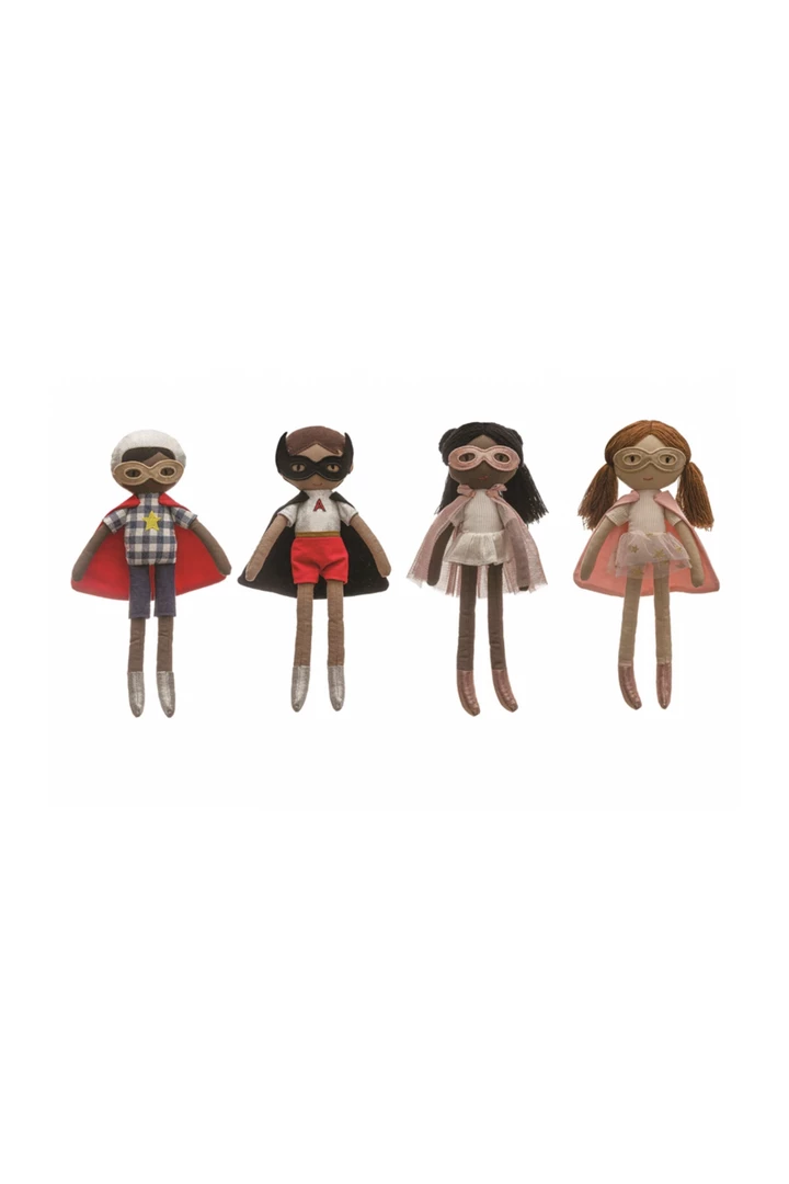 Creative Co-op Super Hero Dolls