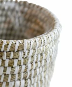 Accent Decor Natural Stacked Baskets Home Decor