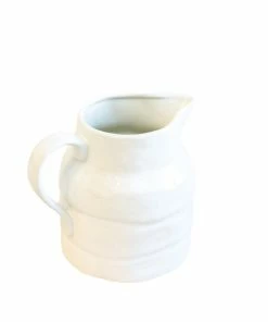 Creative Co-op Jude Stoneware Pitcher Kitchen