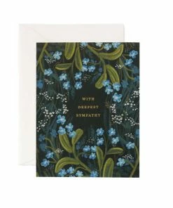 Rifle Paper Co Deepest Sympathy Bouquet Card