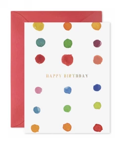 E.Frances Birthday Dots Card GIFT
