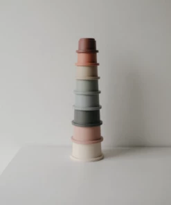 Mushie GIFT Stacking Cups Toy// Original