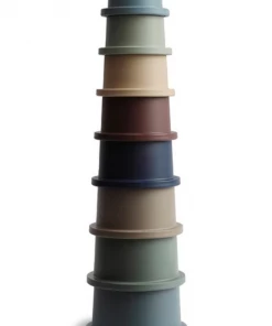 Mushie Stacking Cups Toy// Forest GIFT