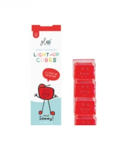 Glo GIFT Sammy - Red Light Up Cubes
