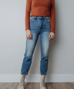 VERVET Apparel Thalia Straight Leg Denim FINAL FEW