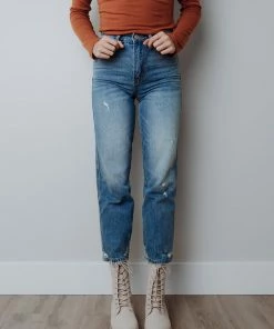 VERVET Apparel Thalia Straight Leg Denim FINAL FEW