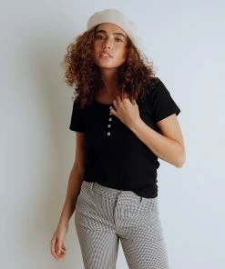 Mittoshop Apparel Jenna Top In Black