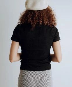 Mittoshop Apparel Jenna Top In Black