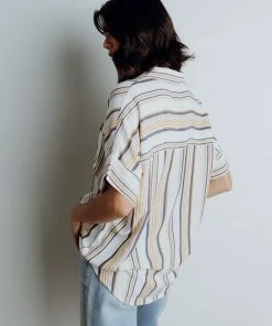 En Creme Apparel Larsen Stripe Top
