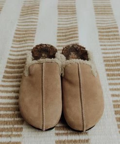 Free People: Damon Cozy Mules In Sand