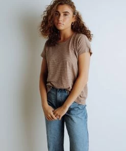 ModRef Blake Striped Tee FINAL SALE