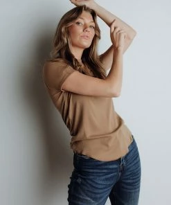 Wishlist Beck Ribbed Tee FINAL FEW Apparel