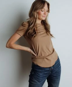 Wishlist Beck Ribbed Tee FINAL FEW Apparel