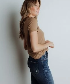 Wishlist Beck Ribbed Tee FINAL FEW Apparel