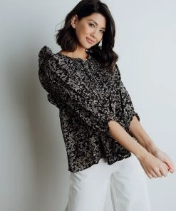 &merci Katie Floral Blouse FINAL SALE