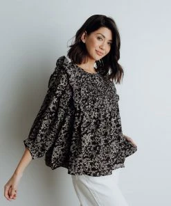&merci Katie Floral Blouse FINAL SALE