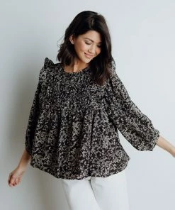 &merci Katie Floral Blouse FINAL SALE