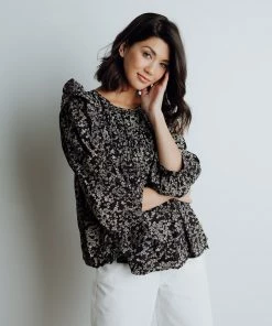&merci Katie Floral Blouse FINAL SALE