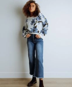 TeaNRose Alessia Wide Leg Denim