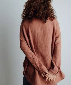 Newbury Kustom Apparel Hudson Linen Top FINAL SALE