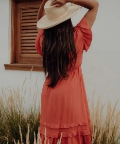 VOY Apparel Edith Pleated Dress