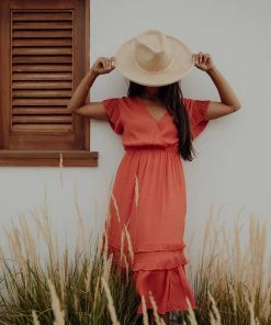 VOY Apparel Edith Pleated Dress