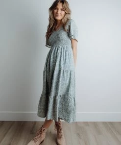 Polagram Melody Smocked Dress FINAL FEW Apparel