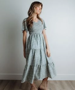 Polagram Melody Smocked Dress FINAL FEW Apparel