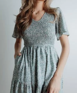 Polagram Melody Smocked Dress FINAL FEW Apparel