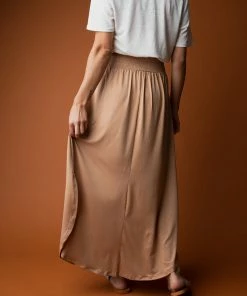 Ninexis Juno Midi Tan Skirt