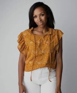 Lily Clothing Janice Dot Blouse FINAL SALE Apparel