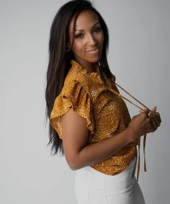 Lily Clothing Janice Dot Blouse FINAL SALE Apparel