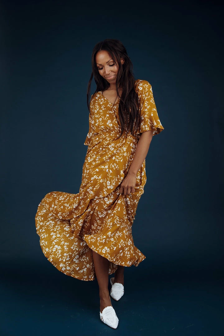 Kori America Apparel Golden Soulstice Dress