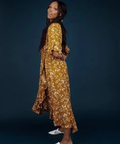 Kori America Apparel Golden Soulstice Dress