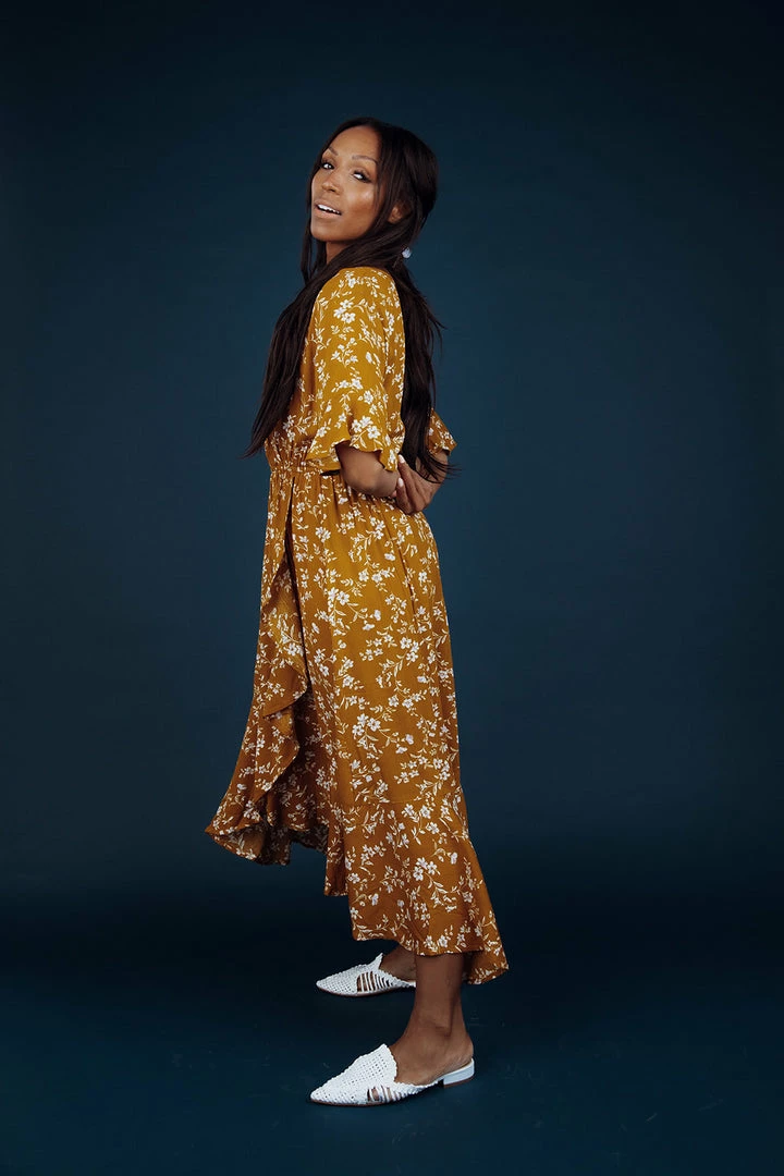 Kori America Apparel Golden Soulstice Dress