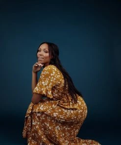 Kori America Apparel Golden Soulstice Dress