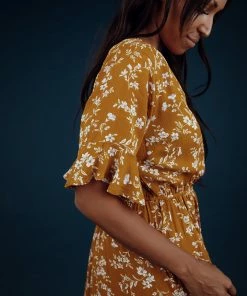 Kori America Apparel Golden Soulstice Dress