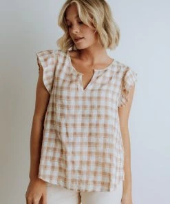 Blu Pepper Laney Button Up Top FINAL SALE