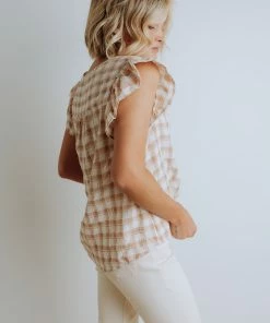 Blu Pepper Laney Button Up Top FINAL SALE