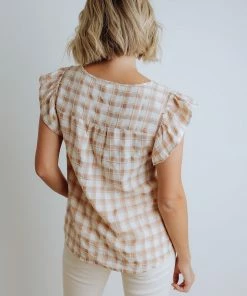 Blu Pepper Laney Button Up Top FINAL SALE