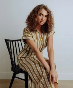 Leia&Co Apparel Anna Striped Dress FINAL SALE