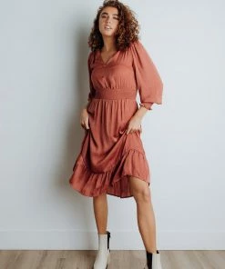 Blu Pepper Alice Midi Dress-FINAL SALE