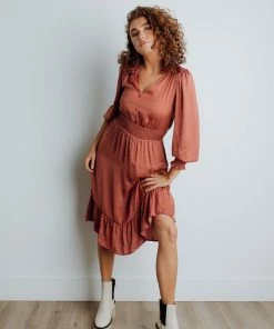 Blu Pepper Alice Midi Dress-FINAL SALE