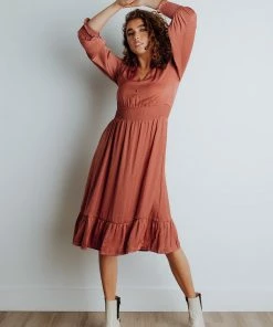 Blu Pepper Alice Midi Dress-FINAL SALE