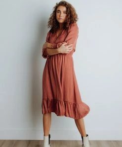 Blu Pepper Alice Midi Dress-FINAL SALE